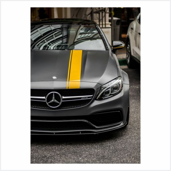 Mercedes Benz AMG C63S - A1 Poster