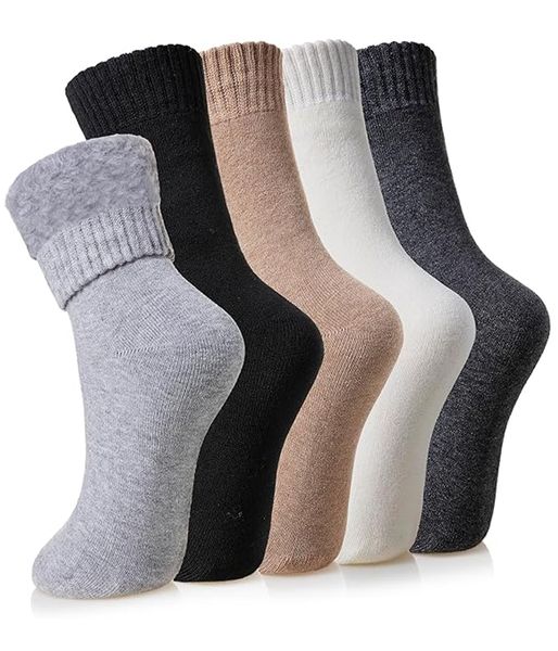 Winter Warm Thermal Socks for Women Men Extra Thick Crew Boot Socks