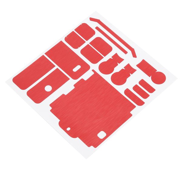 POCKET 2 PVC Skin Protective Stickers Film 9-Wiredrawing Red