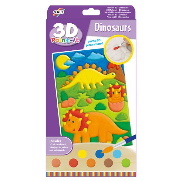 Galt Toys 3D Paint it Dinosaur