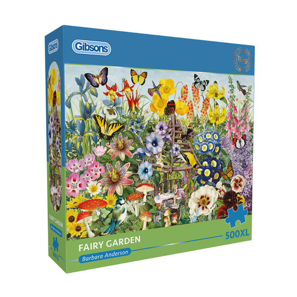 Gibsons - Fairy Garden - XL Pieces - 500 Piece Jigsaw Puzzle