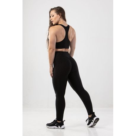 Two Tone Honeycomb Booty Lift Leggings – Mirror Mirror Boutique 59701