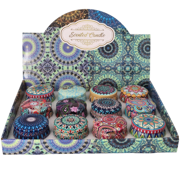 Designer Assorted Multi Flavor Scented Candles