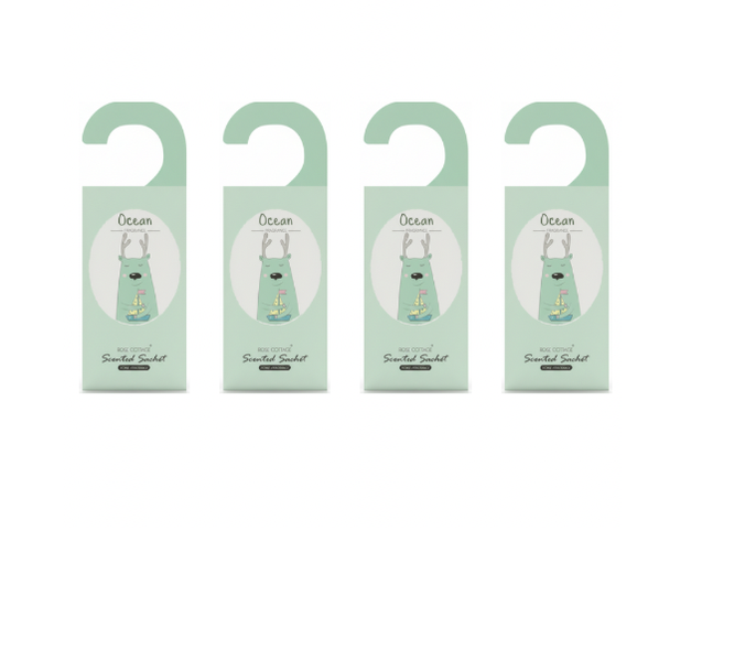Scented Sachets 4 Pack - Long Lasting Fragrance for Home &amp; Wardrobe