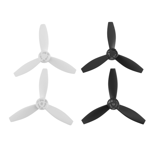 4 Propellers Props Replacement For Parrot Bebop 2 Drone Black White