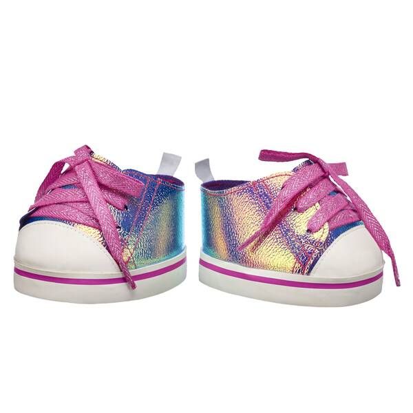 Build-A-Bear Metallic Low Top Shoes