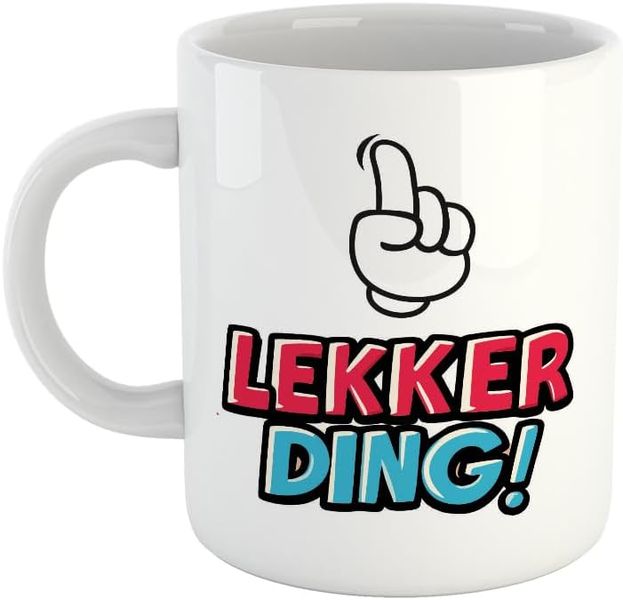Lekker ding!-Valentines-Mpther's day-Father's day-Christmas Mug
