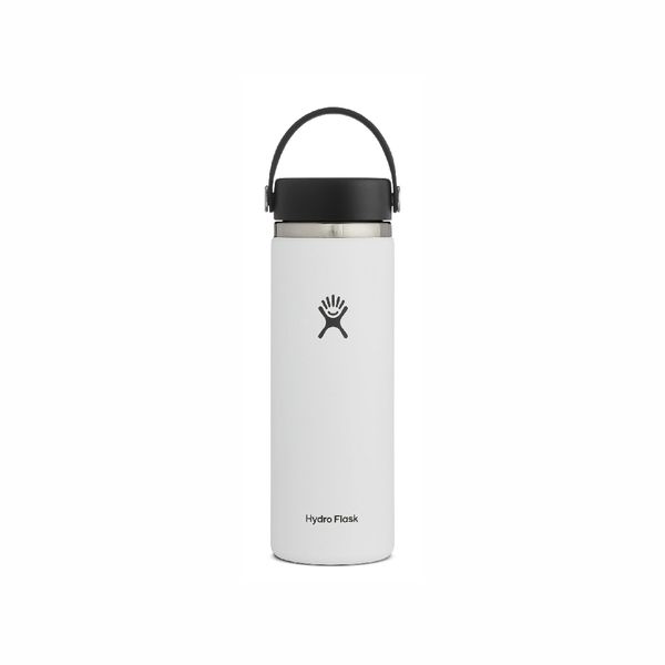 Hydro Flask Wide Mouth wFlexCap 20oz/591ml - White