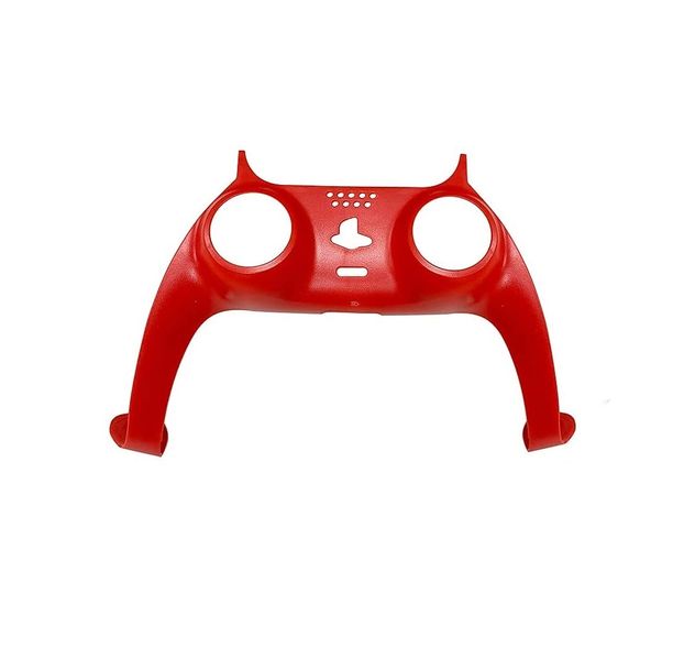 PS5 Dualsense Controller Replacement Shell,DIY Decorative Strip (Red)