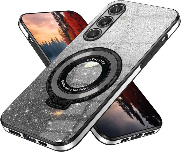 Magnetic Glitter Phone Case Compatible With Samsung Galaxy S25 FE