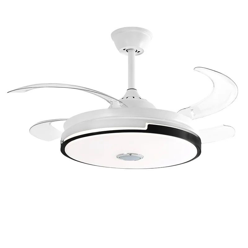 MTY LED Invisible Fan Light Starry Sky Cover with Bluetooth Speaker