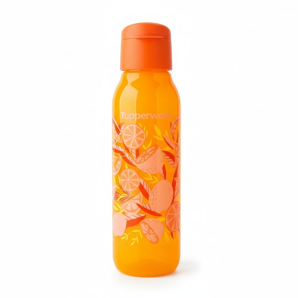 Tupperware Printed Flip Top Bottle 750ml