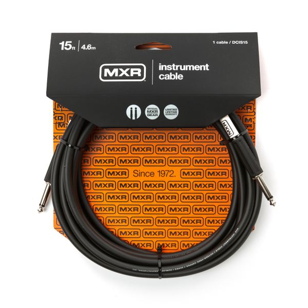 Dunlop MXR High Quality Instrument Cable - 4.6m