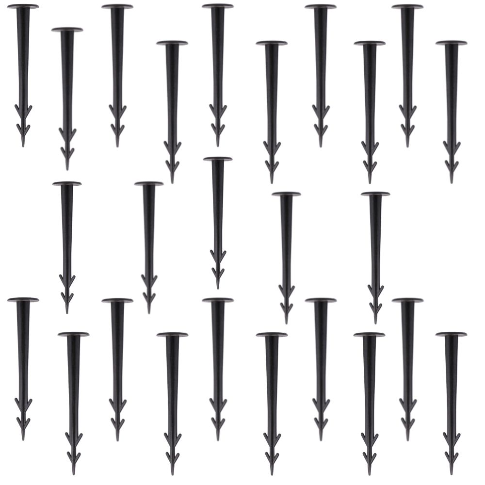 Camping garden 25piece multifunctional tarpaulin securingtent pegs