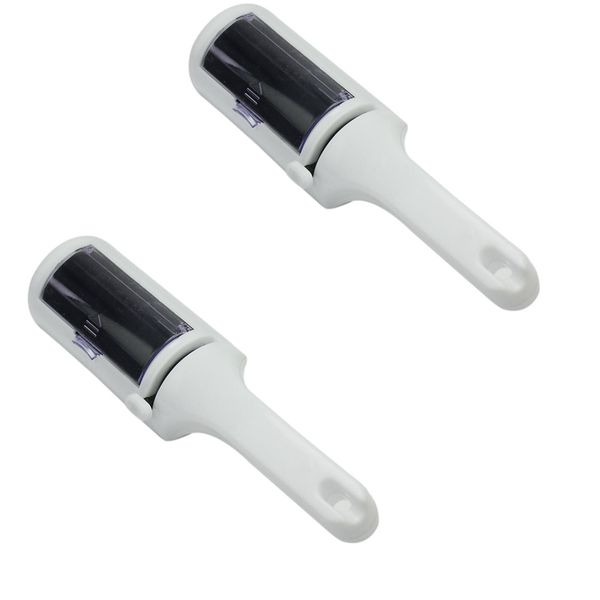 Lint Roller Pet Hair Remover Reusable Dog Hair Scrubbing Brush - Pack Of 2