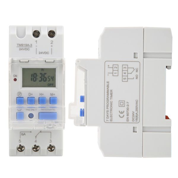 Digital Timer Switch for Home: LCD Programmable 7 Days Compatible