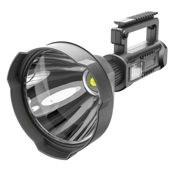 Portable Black Multi-functional LED Searchlight (W590)