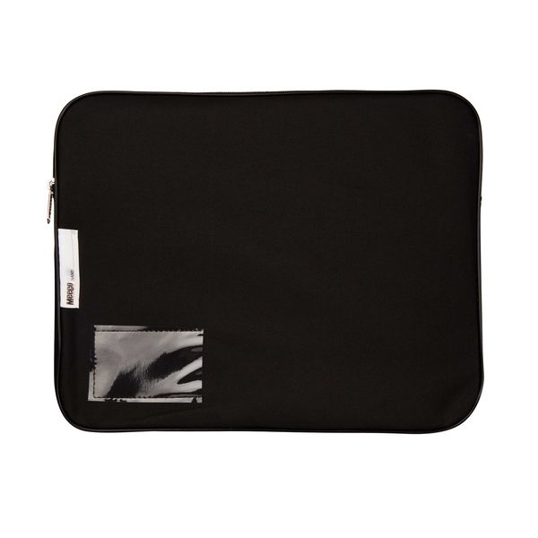 Meeco Gusset Book Bag - Black
