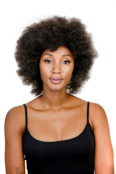 Middle Size Beautiful Synthetic Hair Wig Jenny A image