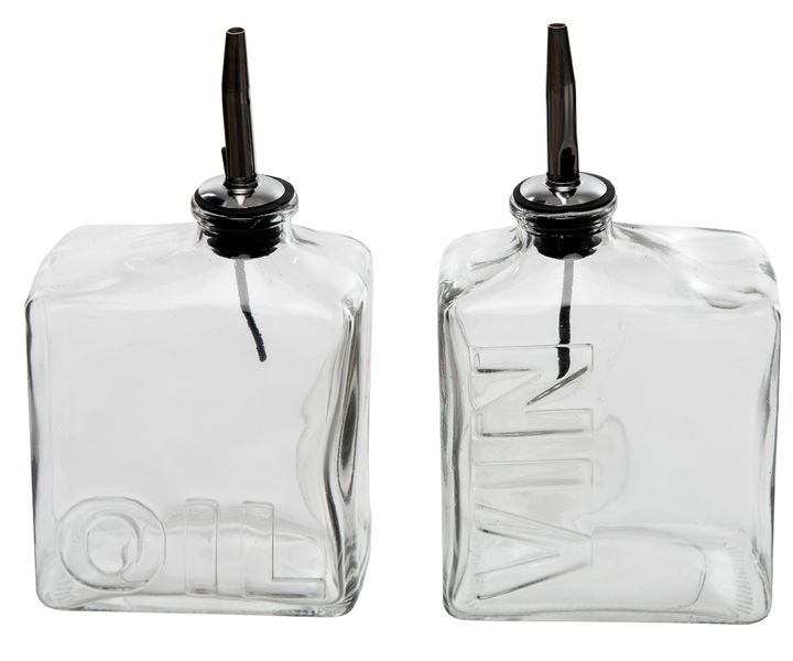 George &amp; Mason - Glass Oil &amp; Vinegar Set