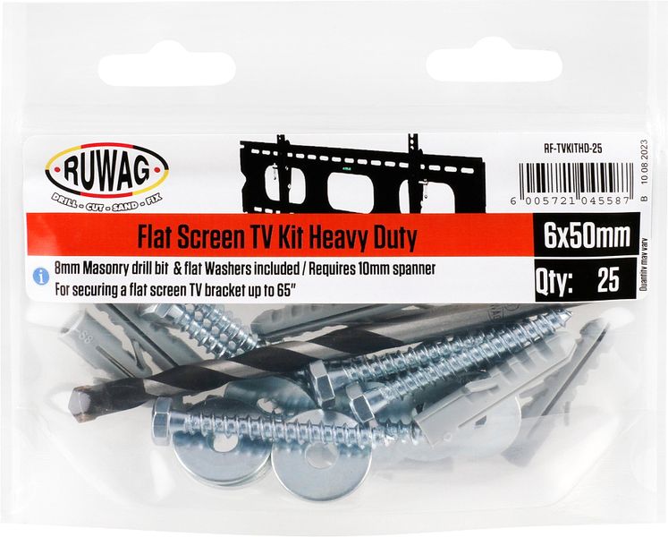 RUWAG Flat Screen TV Installation Kit Heavy Duty
