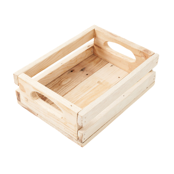 Pallet Wood Barn Crate Small/Mini - Wooden Storage Crate - Gift Box