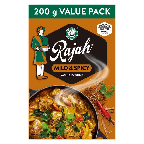 ROBERTSONS Rajah Mild and Spicy Curry Powder 200g