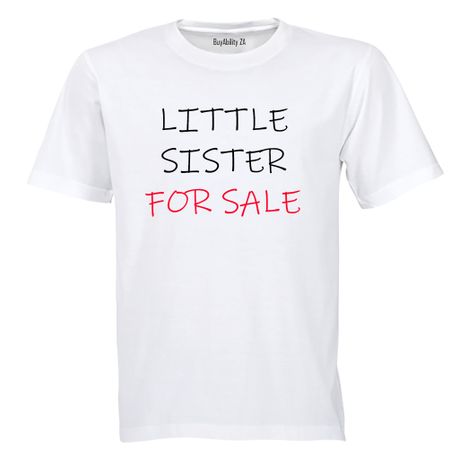 Little Sister FOR SALE! - Kids T-Shirt - White