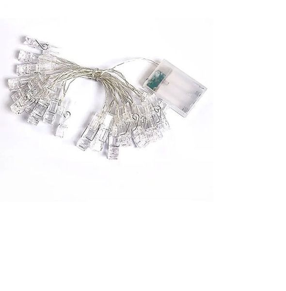 3M Battery Operated Photo Clip String Lights