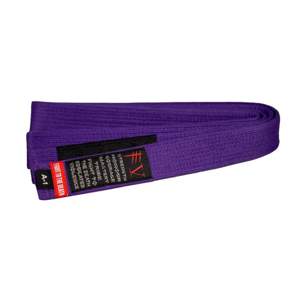 Premium Brazilian Jiu-Jitsu Belt - Purple