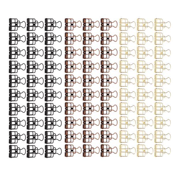 Small Metal Binder Clips 19mm for Office