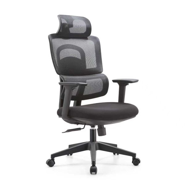 Premium Mesh Ergonomic Office Chair, Adjustable Headrest