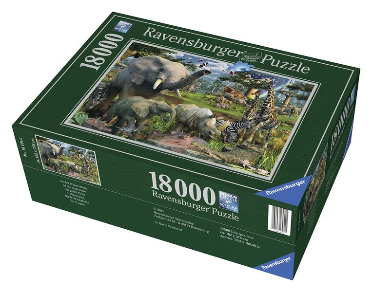 Ravensburger 18000 Piece Puzzles-Wildlife