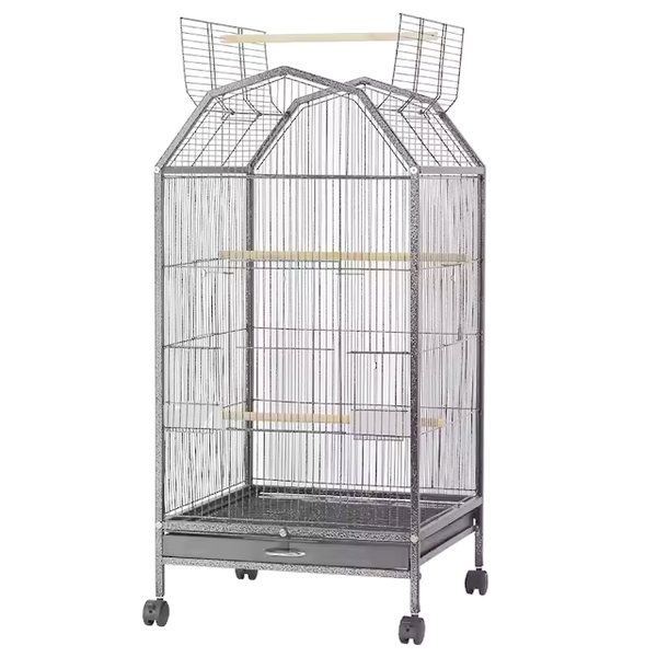 Pet Bird Luxury Large Parrot Cages With Open Top Design (93CM)