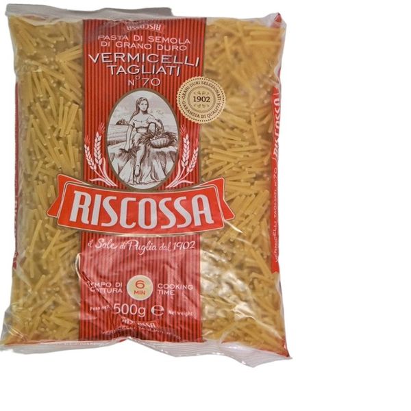 Riscossa - Vermicelli Tagliati Pasta 500g