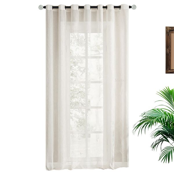 Mystic Voile - Cream - Eyelet image