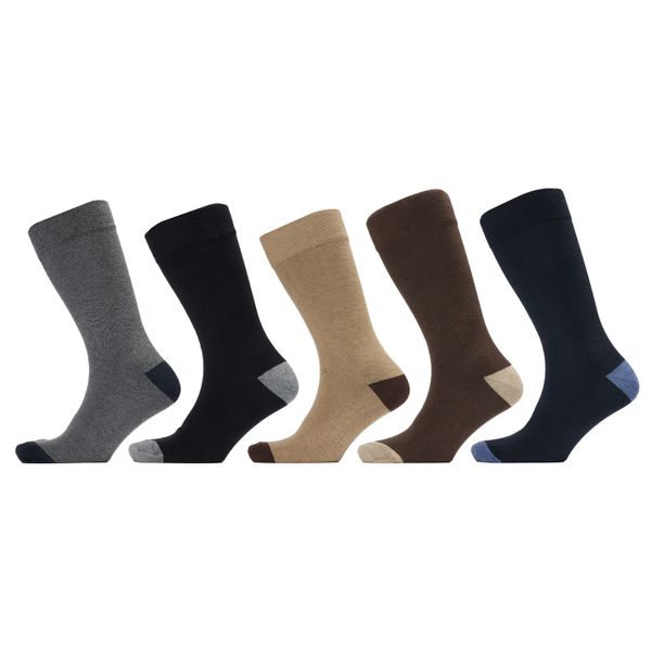 Jockey Tonal Heel Mixed (5 Pack)