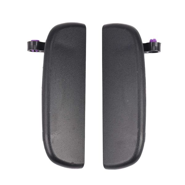 2 Pieces Car Black Front Rear Outer Door Handle for New Alto