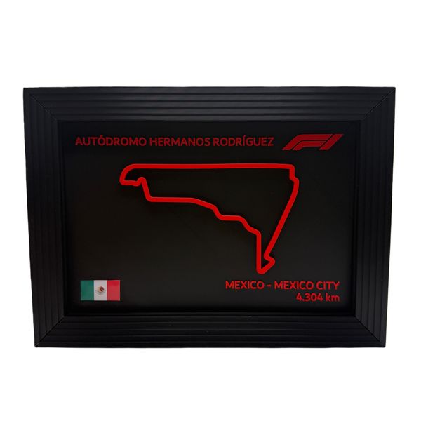 Formula 1 Race Track - Autódromo Hermanos Rodríguez