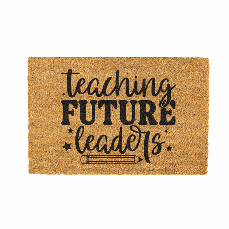 Teaching Future Leaders Coir Doormat Design 700 x 400mm Image