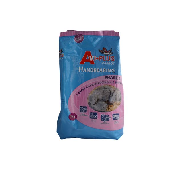 Avi-Plus - Parrot Handrearing Phase 2 Bird Food 1kg