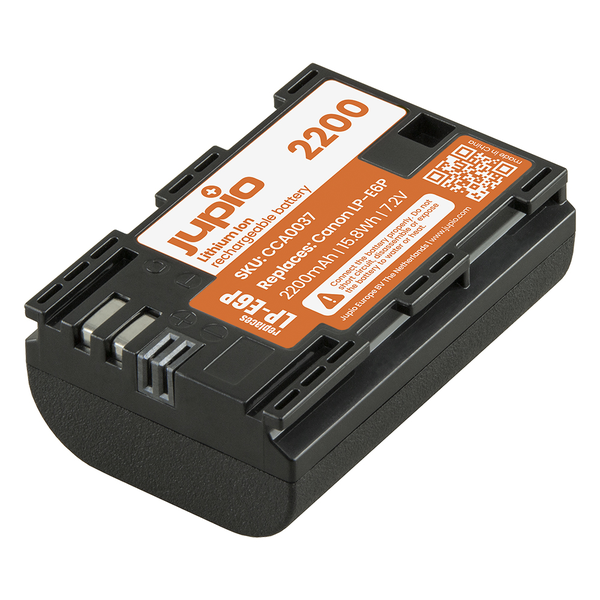 Jupio LP-E6P 2200mAh Lithium-Ion Battery for Canon