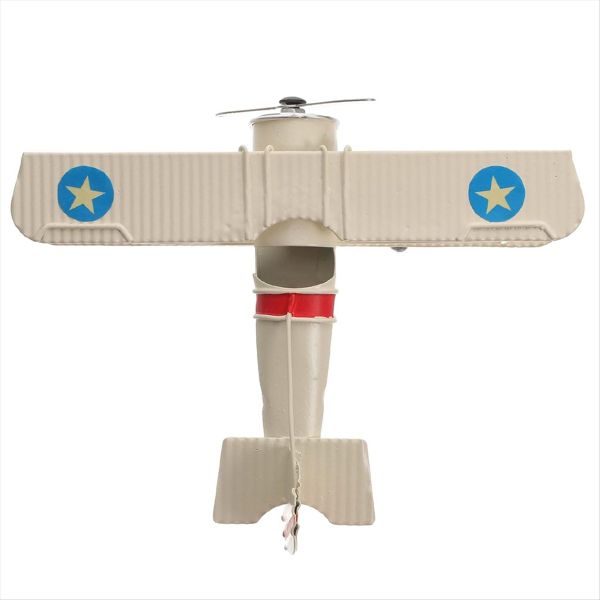 Airplane Model Ornament Metal Figurine Plane Airplane Toy