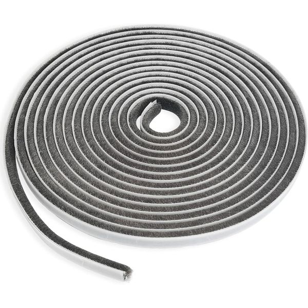 33 Ft Self-Adhesive Soundproofing Weather Stripping for Doors and Windows