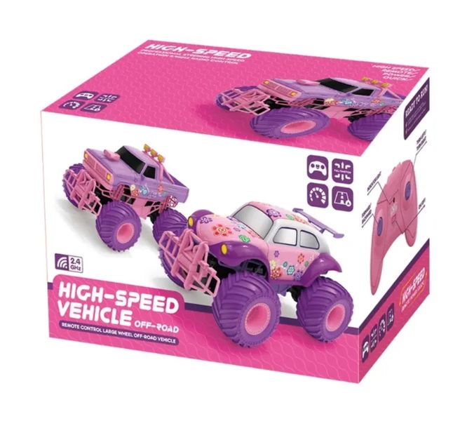 Pink 4 x 4 - Remote Control Car