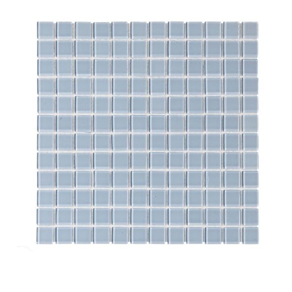 Decor Tiles - Ice Blue Glass 23x23mm