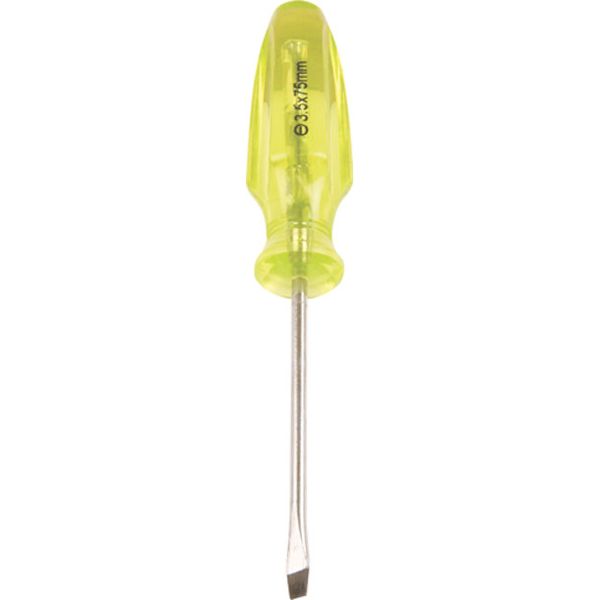 Bulk Pack x 4 MTS -Screwdriver Black Transparent Plastic 6x150 26656