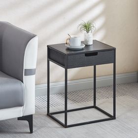 Side Table End Table Coffee Table Bedside Table Nightstand with Drawer ...