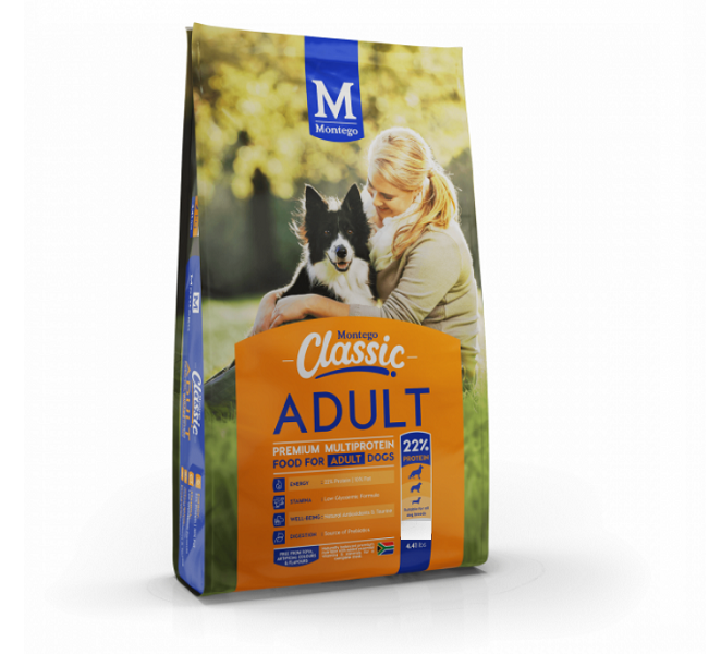 Montego Classic Adult Dog Food Dry (25kg) Buy Online in South Africa