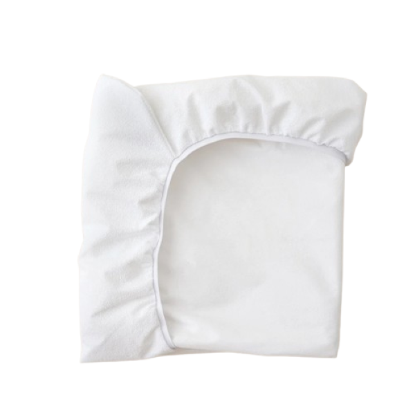 Cot Mattress Protector Fitted Waterproof Sheet in Bamboo Fibre